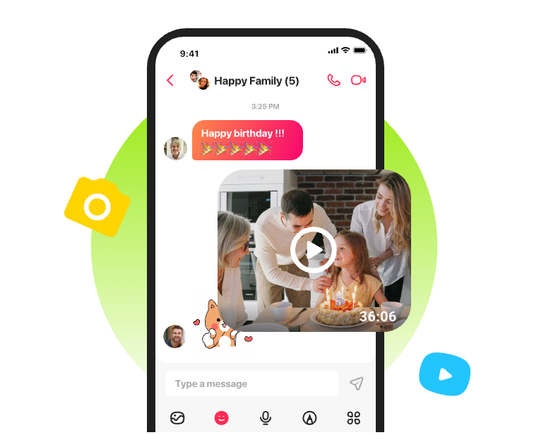 Partager de grandes vidéos